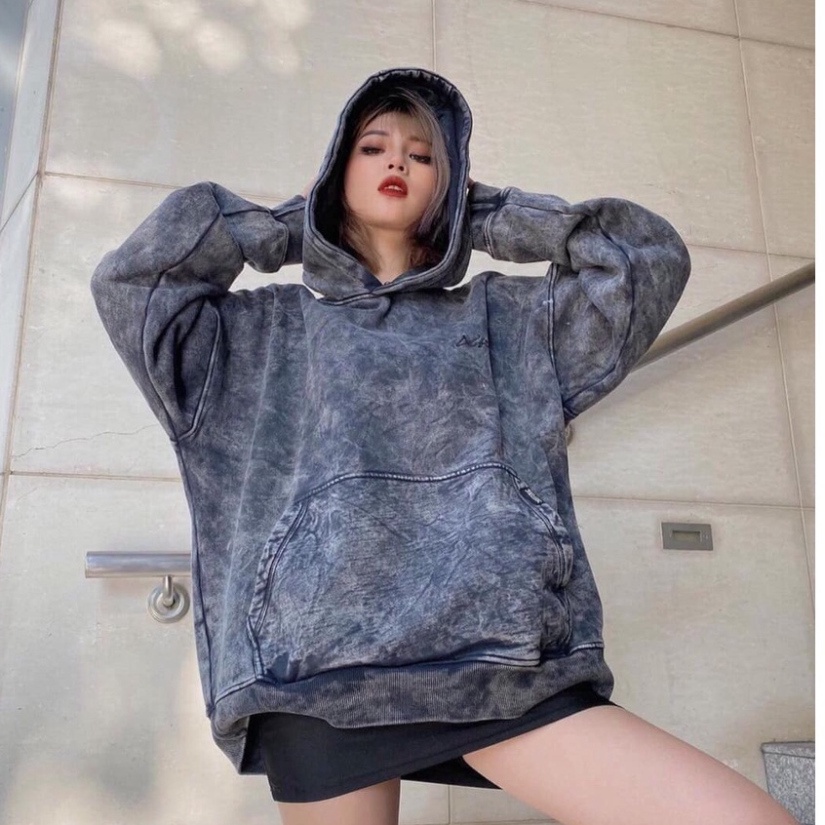 🔥Áo khoác nỉ hoodie loang phom rộng Freeship extra🍀ONE UNISEX🍀Thời trang Unisex phong cách hàn quốc nam nữ