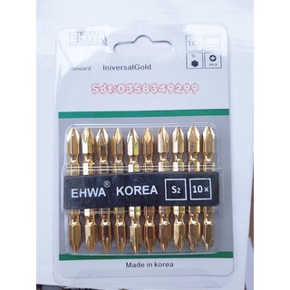 Combo 10 đầu bắn vít ehwa siêu sịn và đầu bắn vít makita siêu rẻ