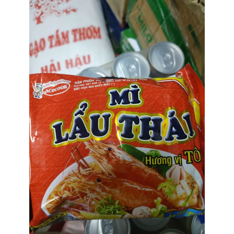 mì tôm lẩu thái