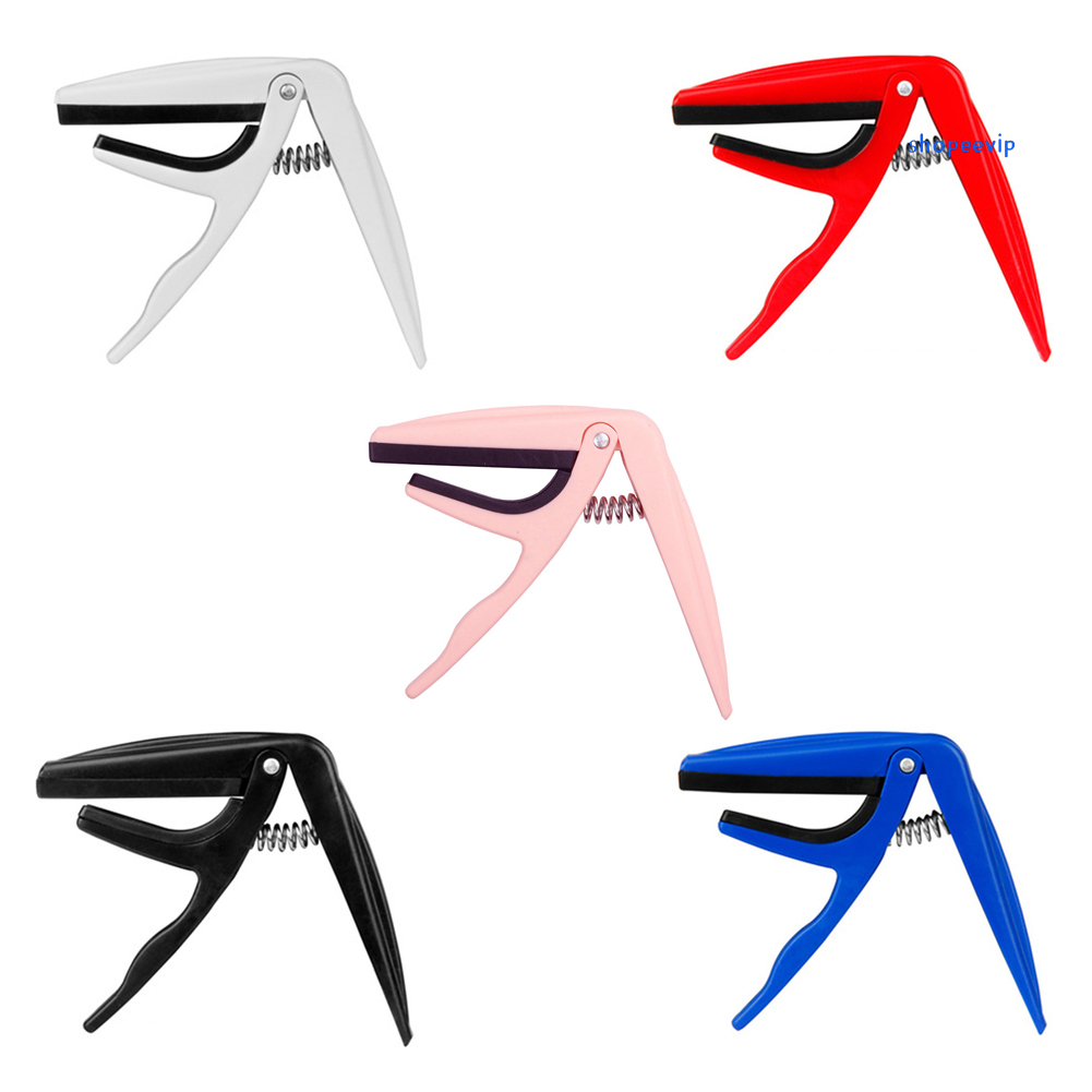 Steel Quick Change Acoustic Ukulele Pick Capo Key Tuning Clamp Accessory