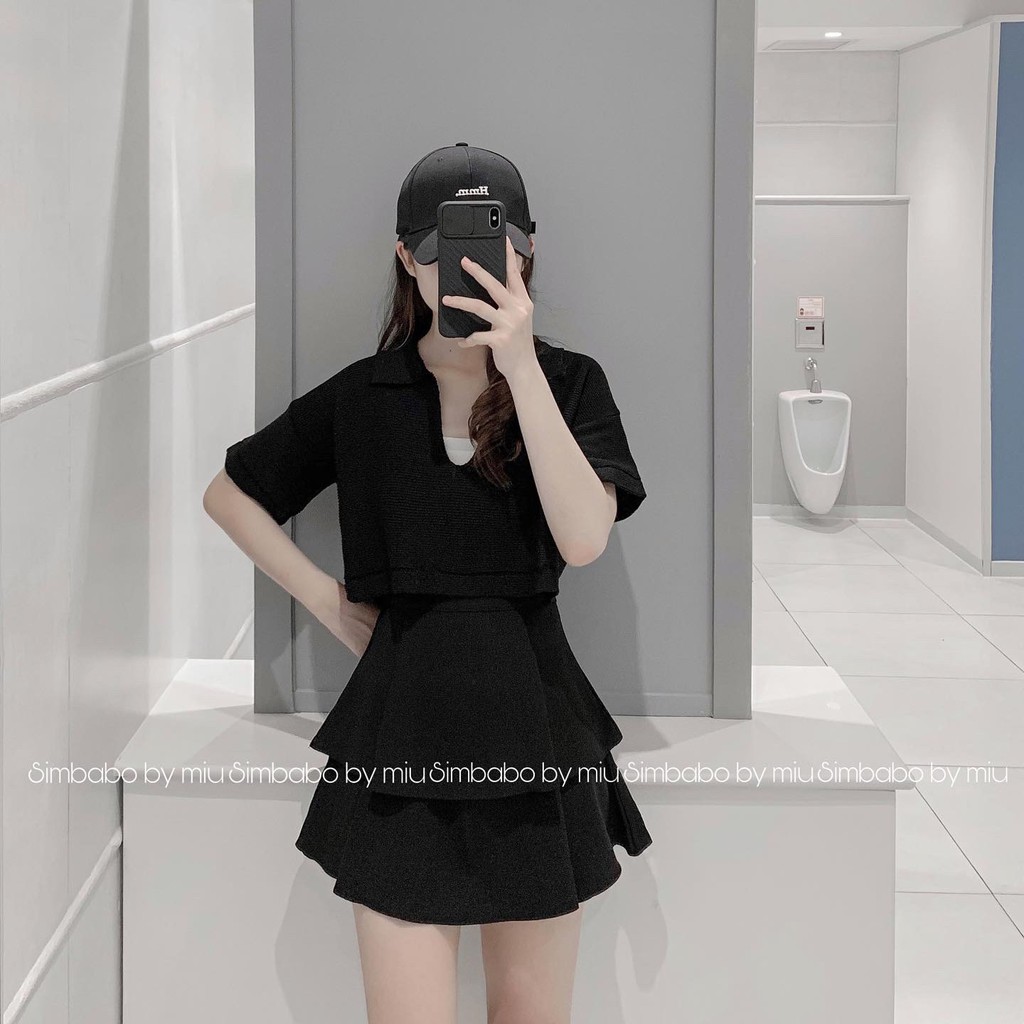 Áo croptop xốp Simbabo
