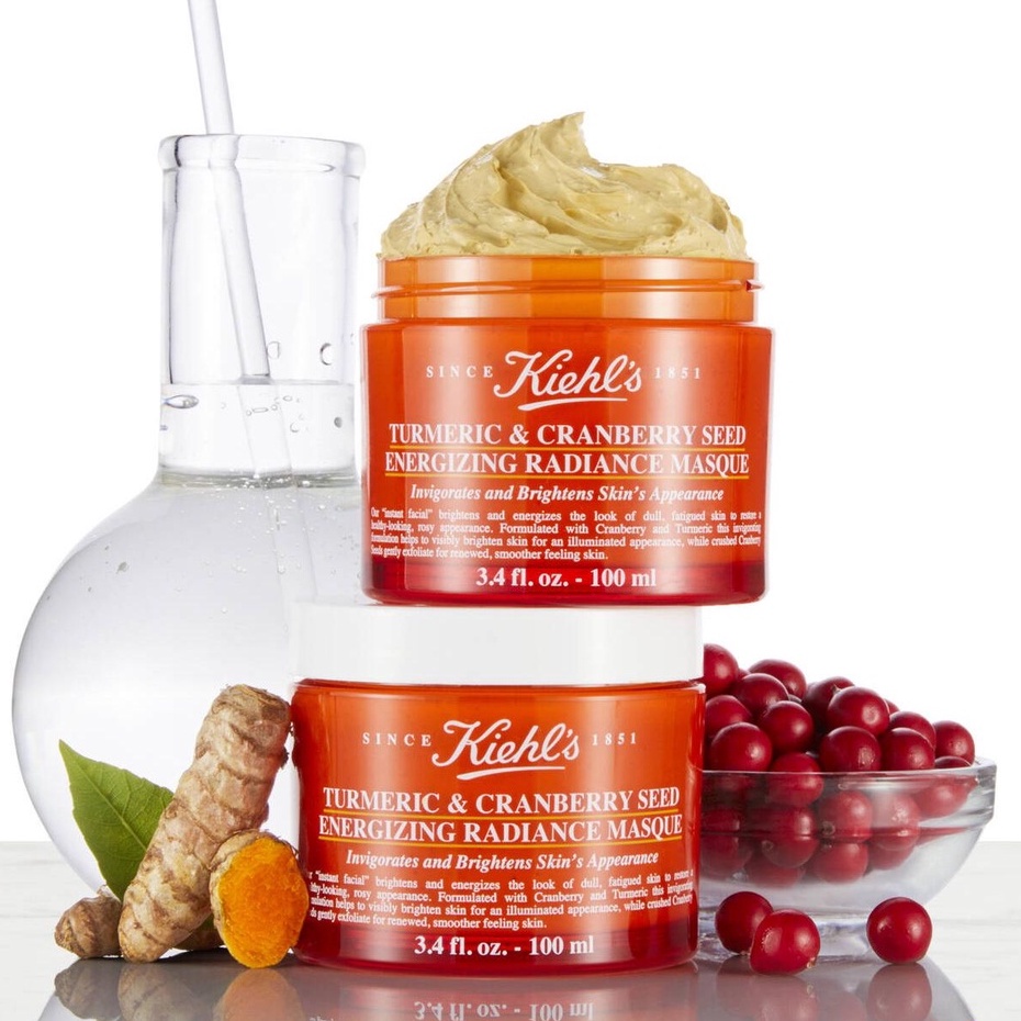 DATE 2024 Mặt Nạ Nghệ Kiehl s Tumeric & Cranberry Seed Energizing Radiance thumbnail