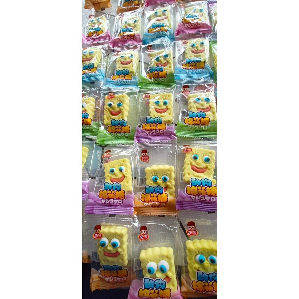 Combo 10 cái Kẹo Bông sữa Marshmallow Mix AISHANGLA Hoạt Hình Hỗn Hợp ngộ nghĩnh cute