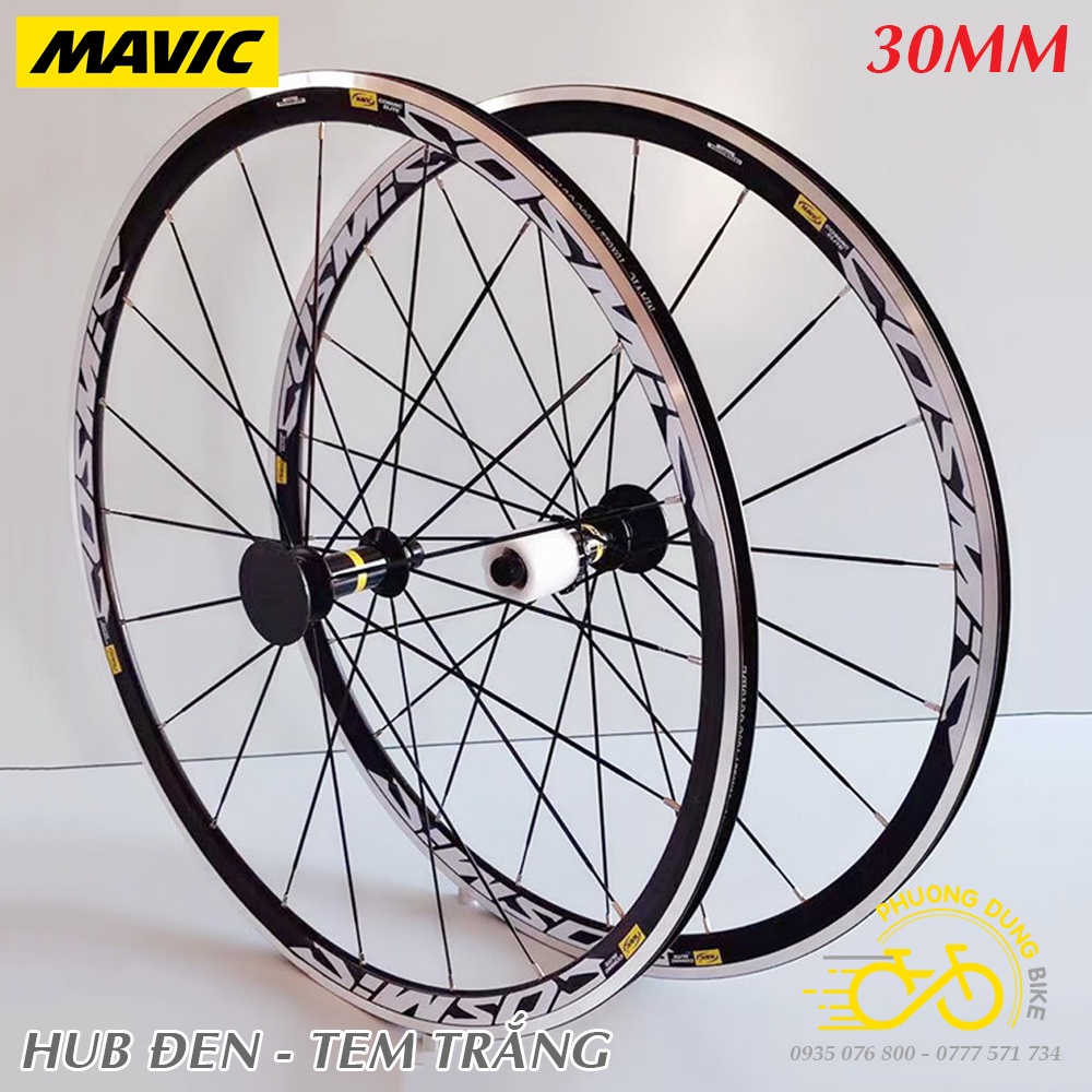 Bộ vành nhôm xe đạp MAVIC COSMIC ELITE 700Cx30mm - CỐI NỔ