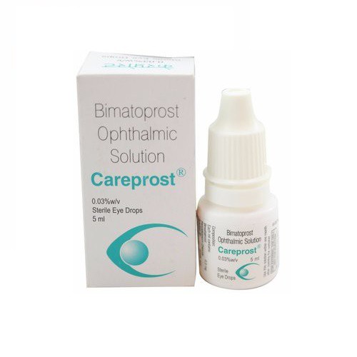 Thuốc dưỡng mọc dài mi Careprost Bimatoprost Ophthalmic Solution 5ml - Ấn Độ ko kèm cọ