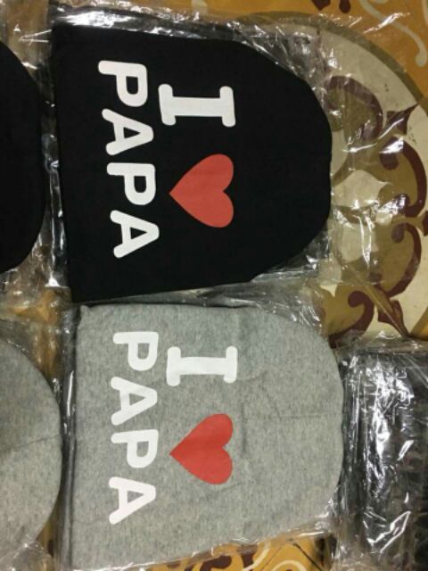 Mũ i love mama i love papa