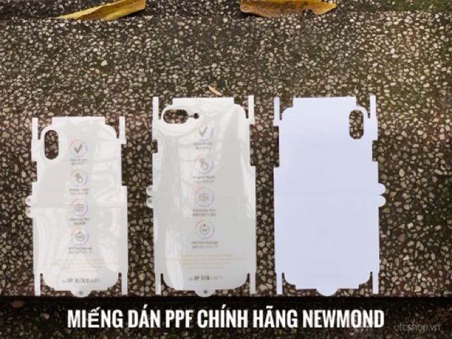 Miếng dán film PPF iPhone 11 Pro Max, 12 Pro Max ,8Plus/ X/ XS/XR/ XS Max/7/8/SE 2020 ( full lưng viền )