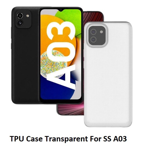 Ốp Samsung A03/ Samsung A03s/ Samsung A03 Core dẻo trong suốt (Loại đẹp)