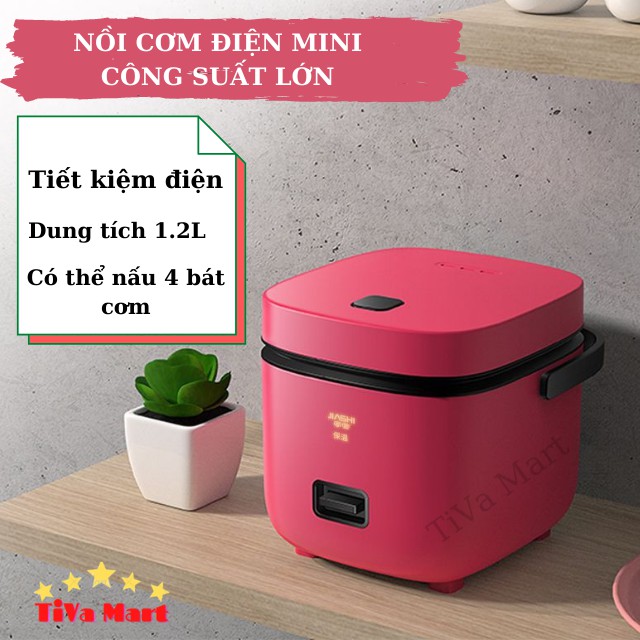 [HÀNG LOẠI 1] Nồi Cơm Điện Mini Đa Năng JIASHI 1,2L Hàng Nội Địa Cao Cấp_TiVa Mart | BigBuy360 - bigbuy360.vn