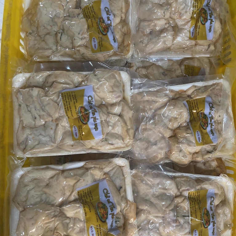 Chả cá pha mực loại 1 khay 500gr