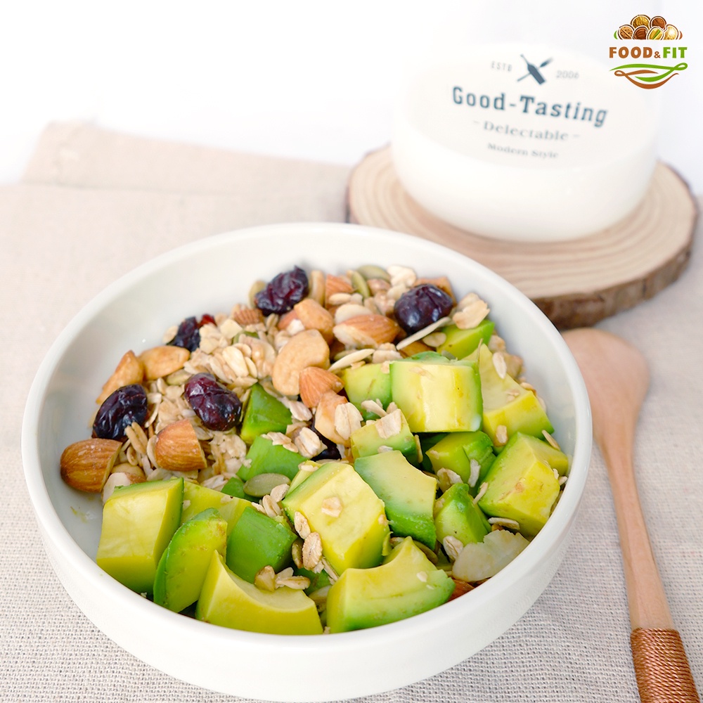 Ngũ cốc giảm cân Granola Food&amp;Fit - vị trà xanh Nhật Bản nguyên chẩt