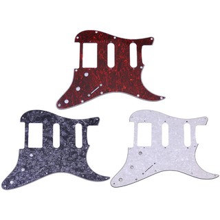 Portable 3 PLY Electric Guitar PVC Pickguard for Fender Strat ST