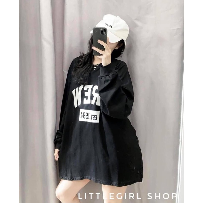 [Có Video Thật + Ảnh Thật] Áo Sweater In Crew 1984 2 Màu Trắng Đen Dễ Phối Đồ Chất Dày Dặn Mã 597 - Daisy Clothings | BigBuy360 - bigbuy360.vn