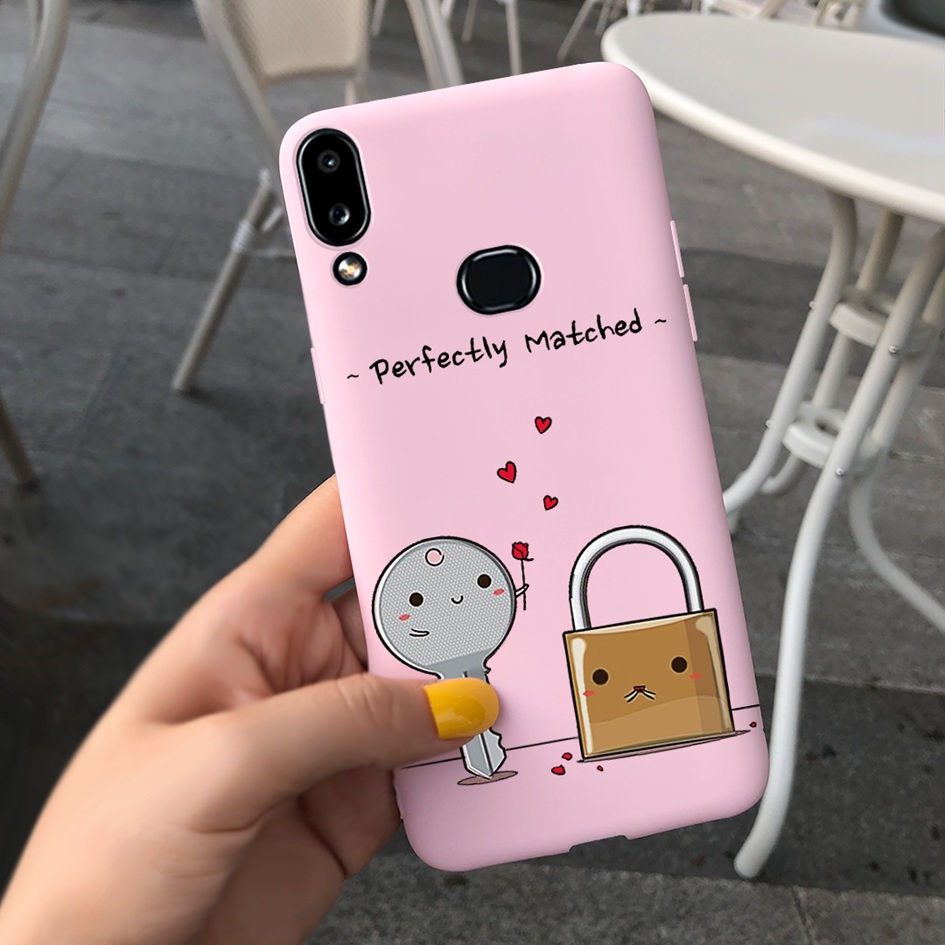 Ốp điện thoại in họa tiết dễ thương cho Samsung Galaxy A10s A10 2019 SM-A105M SM-A107F