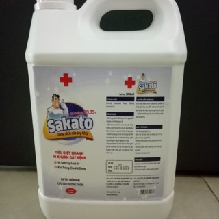 Dung dịch rửa tay sát khuẩn can 5L