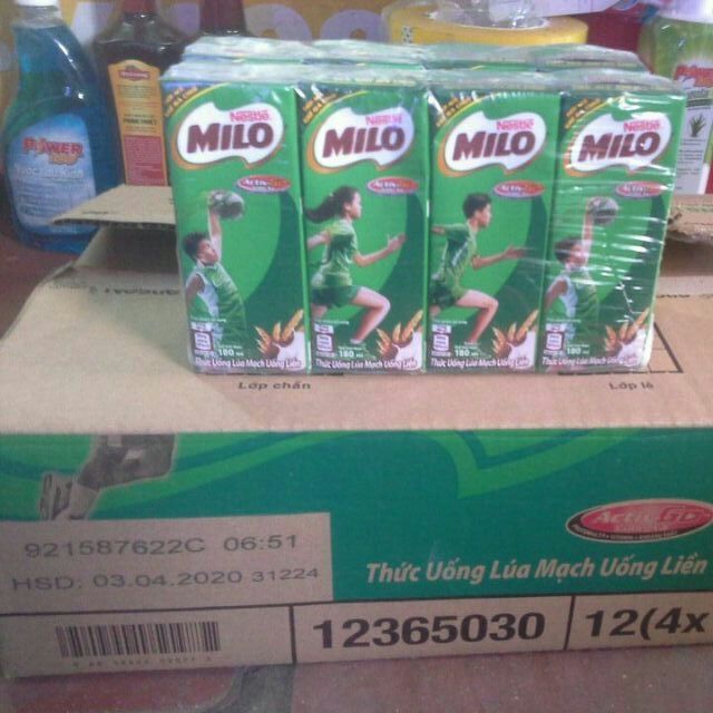 Sữa milô 180ml ( 1 thùng)
