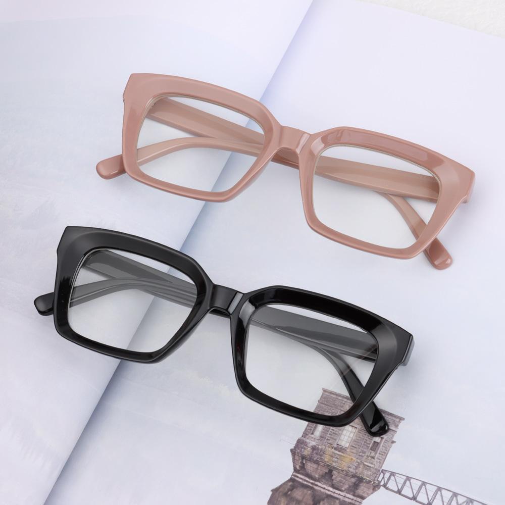 CACTU Kính Đọc Sách Gọng Vuông Lớn Thời Trang