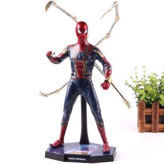 Hot Toys Avengers Infinity War Iron Spider SpiderMan Figure Peter Parker Spider Man Action Figure Collectible Model Toy