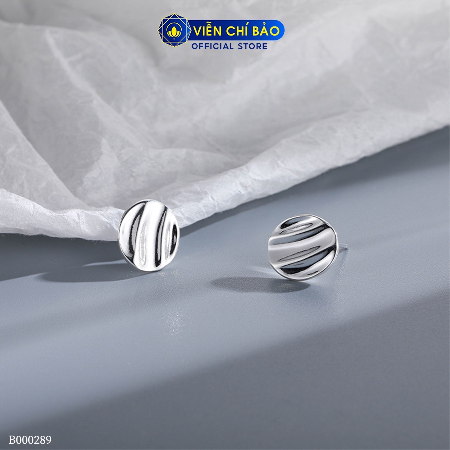 Khuyên tai bạc nữ Swing chất liệu bạc 925 thời trang phụ kiện trang sức Viễn Chí Bảo B000289