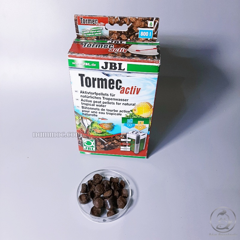 JBL Tormec Activ | Than Bùn Hoạt Tính - Vật Liệu Lọc Giảm pH và Độ Cứng Carbon (kH), Ngăn Ngừa Tảo Hại