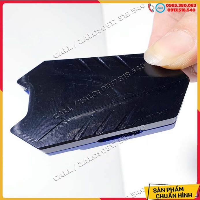 Ốp chìa khoá CNC smart key loại 3 nút  V2 xe honda SH, SH mode, PCX (giá 1 chiếc) MẪU V2 Ảnh thật Sp