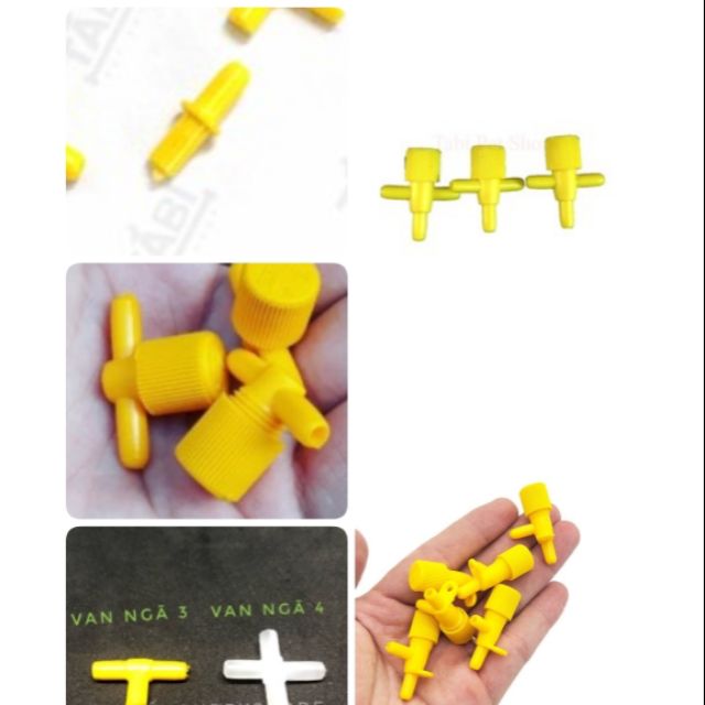 Van chia oxy cho bể cá