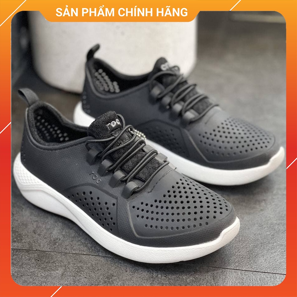 Giày Thể Thao Trẻ Em Literide Pacer Chính Hãng - Màu Đen - Size 27 Đến 35 - Sấu Vui Vẻ