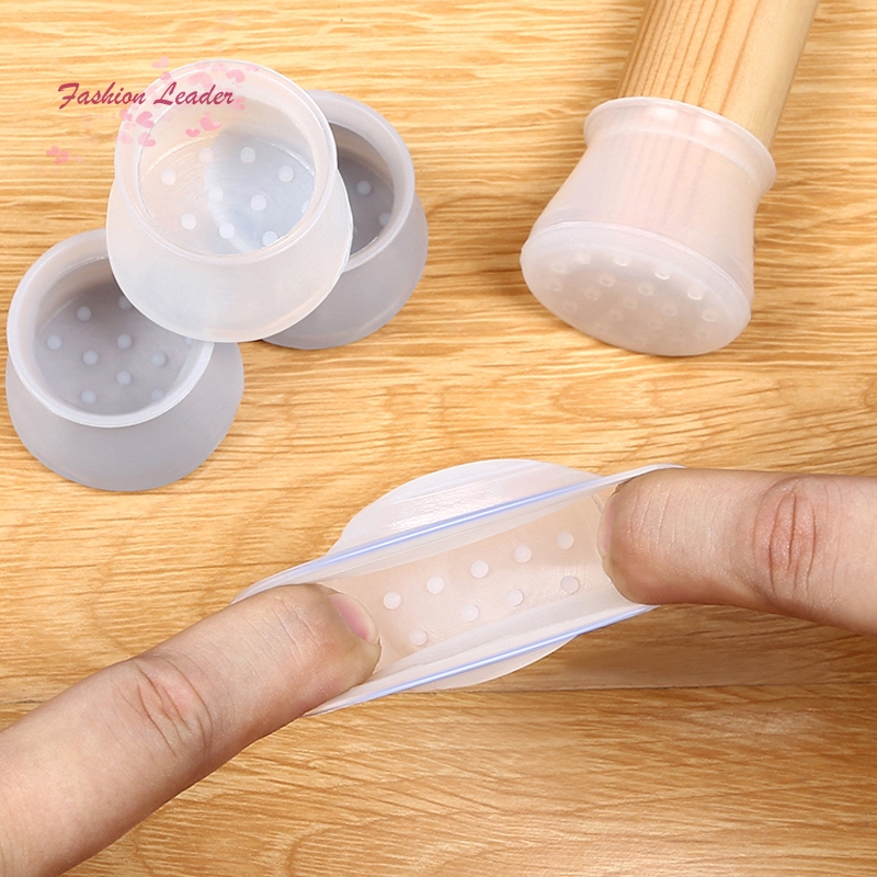 Miếng lót chân đồ nội thất chất liệu silicone giúp bảo vệ sàn nhà