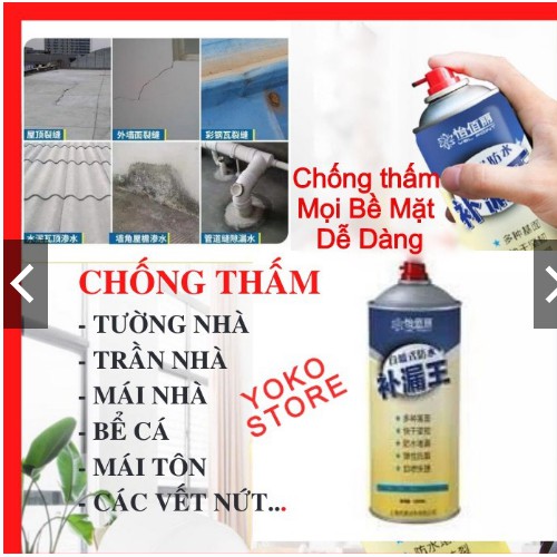 Bình xịt chống thấm, dột -Chai xịt chống dột