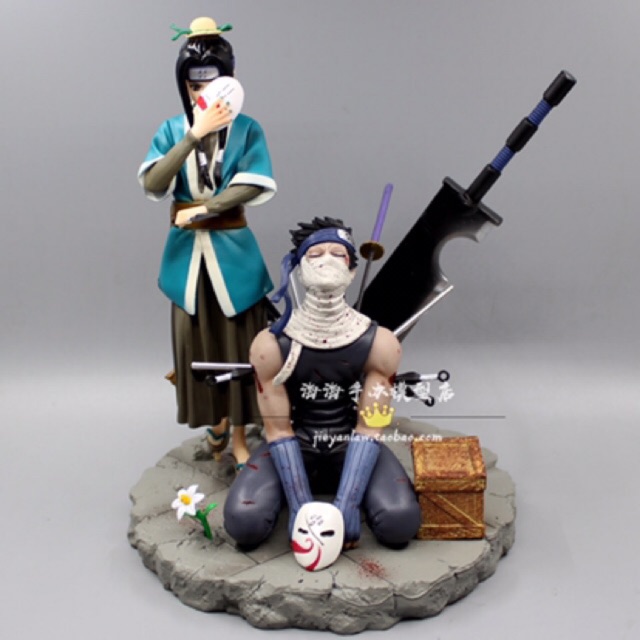 Mô hình figure nhân vật Haku - Zabuza trong Naruto