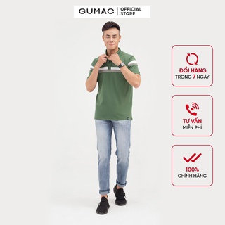 Quần jean nam dài cơ bản GUMAC lịch lãm QJNB6120