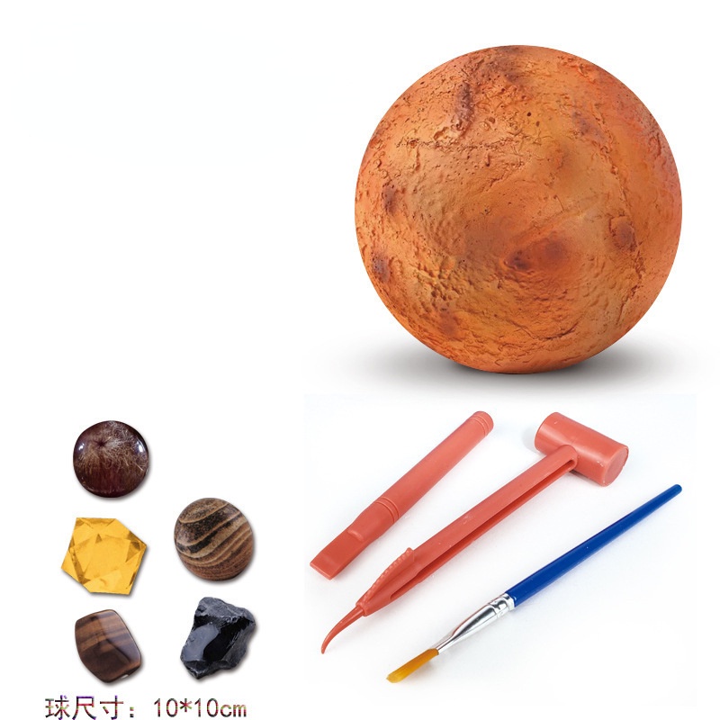 Đồ Chơi Đào Đất Đào Đá Quý Thủ Công Kho Báu Trái Đất Cho Bé Trai Và Bé Gái