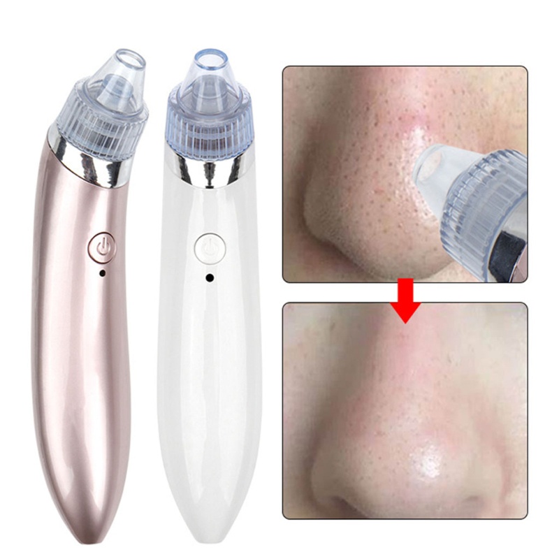 Máy Hút Mụn Đầu Đen Làm Sạch Lỗ Chân Lông YOUYO Kèm 5 Đầu Hút