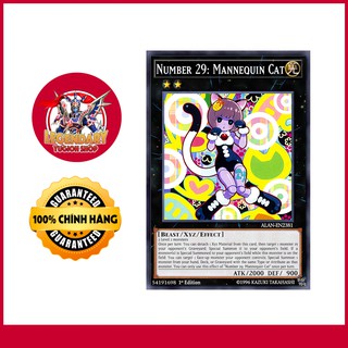 [EN][Thẻ Bài Yugioh Chính Hãng] Number 29: Mannequin Cat
