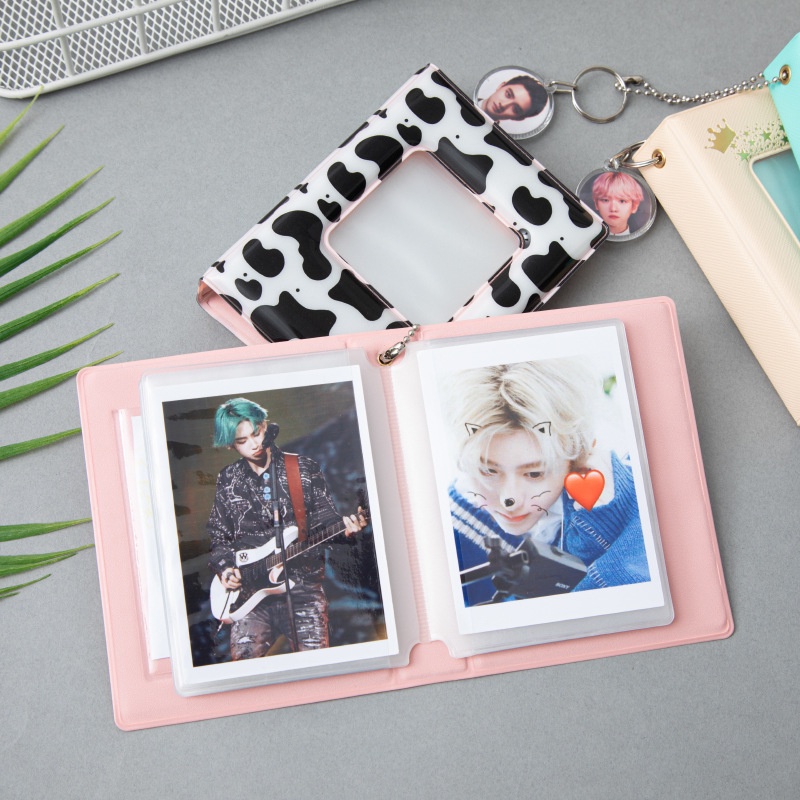 Album ảnh LOMO mini với 32 ngăn 3 inch hình gấu thiết kế dễ thương