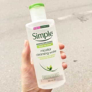 Tẩy Trang Simple Kind To Skin Cleansing Micellar Water - Cila House