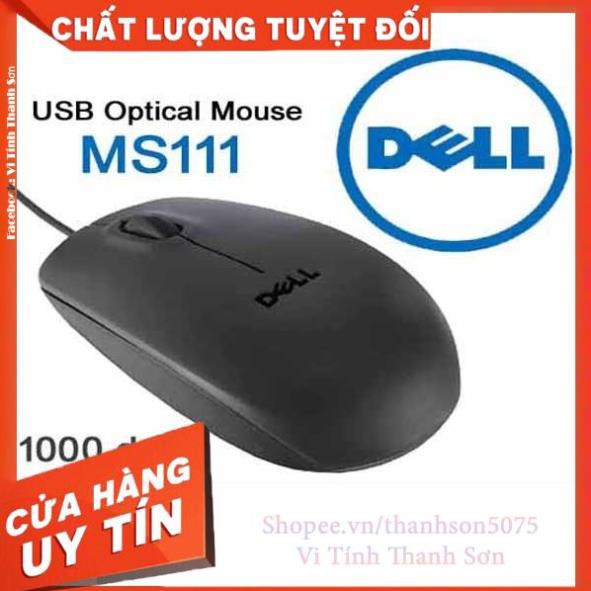 Chuột DELL MS111 (USB) Văn Phòng, Chơi Game - Vi Tính Thanh Sơn