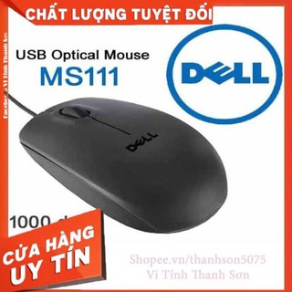 [Mã TH10KD20  hoàn đến10K xu] Chuột DELL MS111 (USB) Văn Phòng, Chơi Game - Vi Tính Thanh Sơn