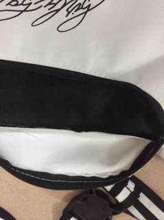 Túi bao tử Bird bag trắng/ đen