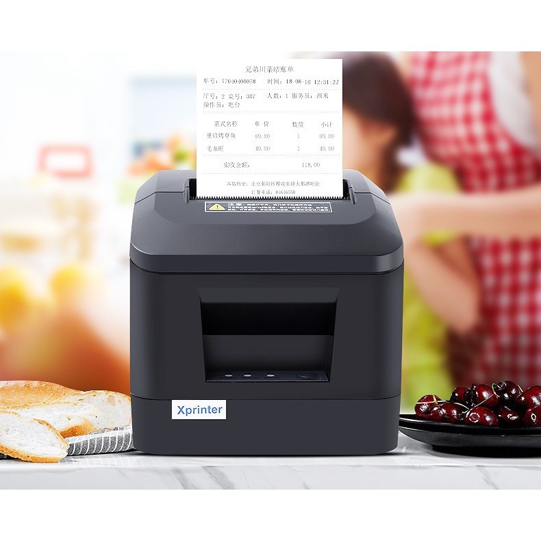 Máy in nhiệt, in hóa đơn, in bill K80 chính hãng Xprinter A160H cổng USB | WebRaoVat - webraovat.net.vn