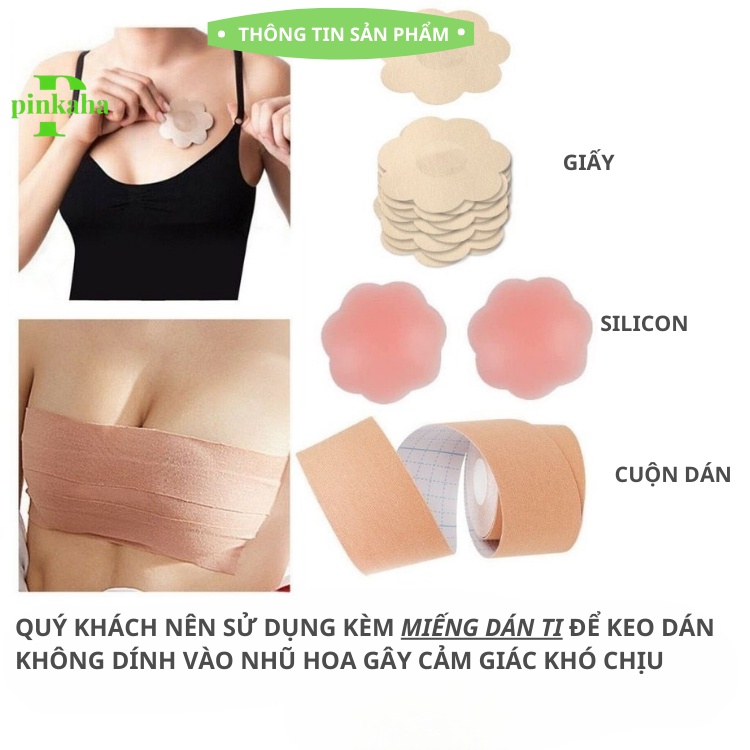Miếng dán nâng ngực, cuộn dán ngực tạo được nhiều kiểu nâng ngực đa năng PINKAHA B05