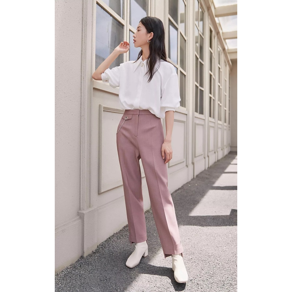 Vero Moda Quần Dài Lưng Vừa Cho Nữ 320350020