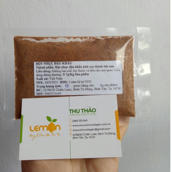 1Kg Bột Nhục đậu khấu nguyên chất 100% - Thực phẩm giàu dinh dưỡng