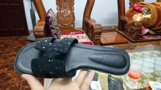 Dép chữ H kim tuyến