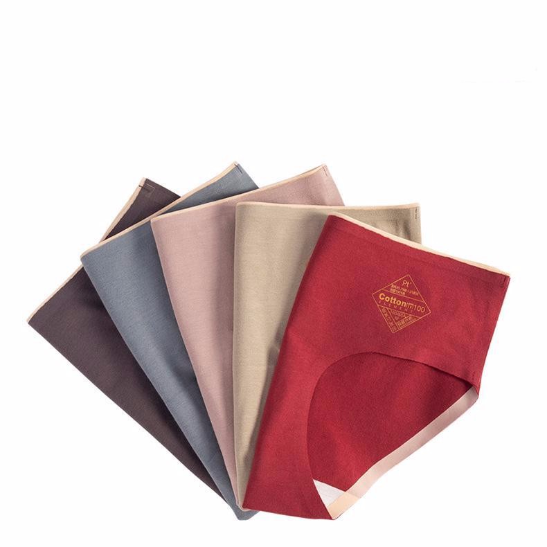 Quần lót nữ cotton O2 kháng khuẩn viền lưng thun ôm bụng không lộ viền Yion Underwear QC01