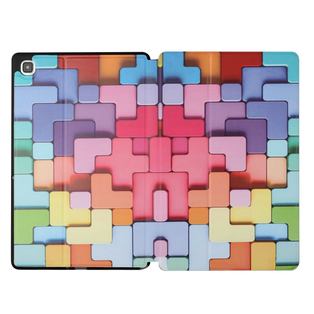 Bao da máy tính bảng PU nắp lật cao cấp cho Samsung Galaxy Tab A7 10.4  SM-T500 T505 S6 Lite 10.4" SM- P610 P615