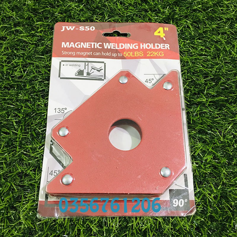 Nam châm ke góc vuông  ke góc nam châm lực hút 12kg-22kg-33kg JW-S25 loại 1