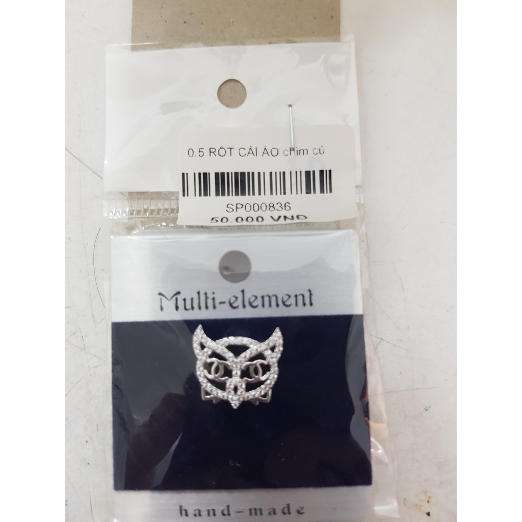 Cài áo nhiều kiểu sang trọng