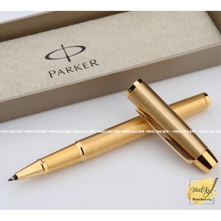 Bút Ký PARKER_IM Vàng - Miễn Phí Khắc Chữ, Logo & Tặng kèm Ngòi Ký