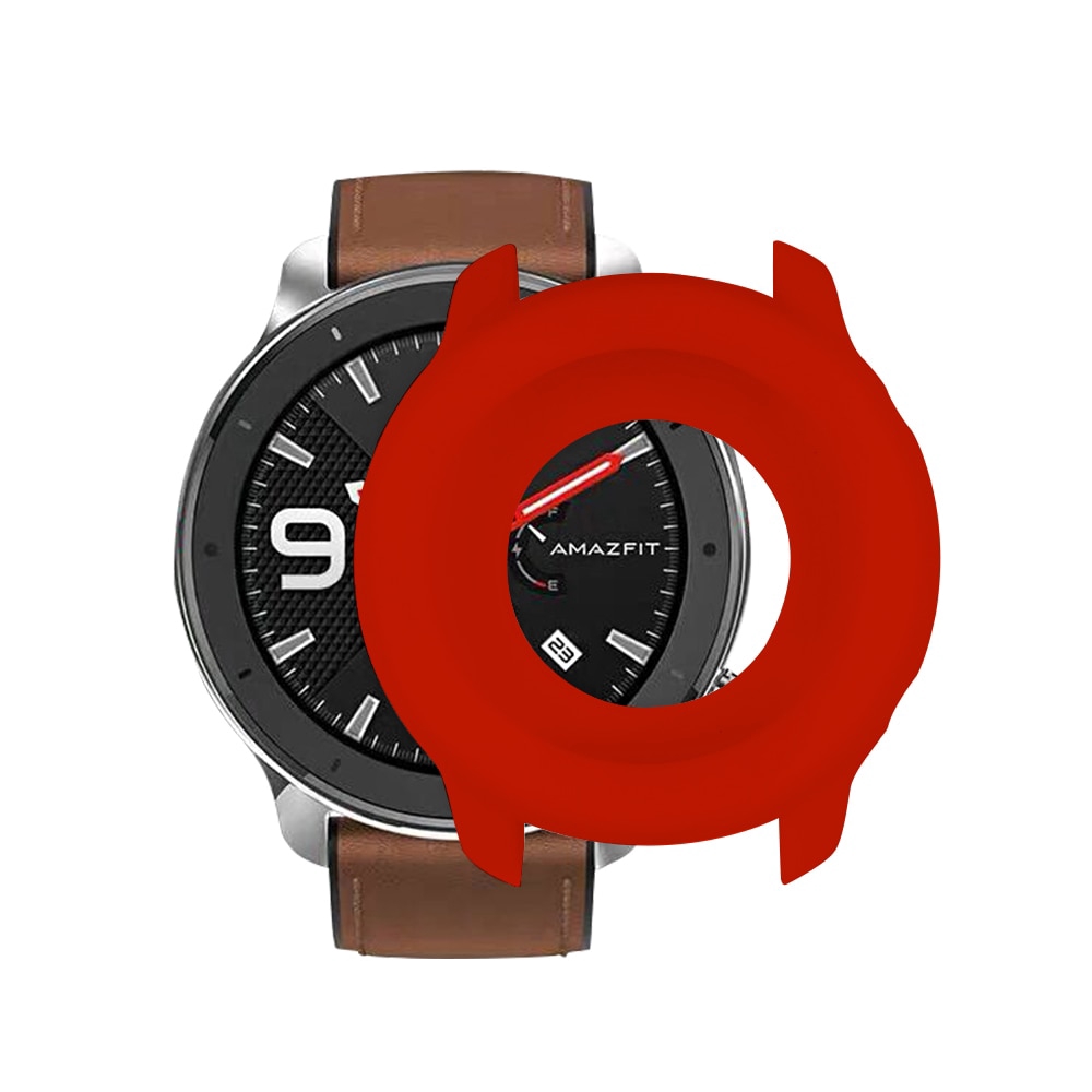 Dây đeo thay thế bằng silicon mềm trơn màu 22mm cho Xiaomi Huami Amazfit GTR 47mm